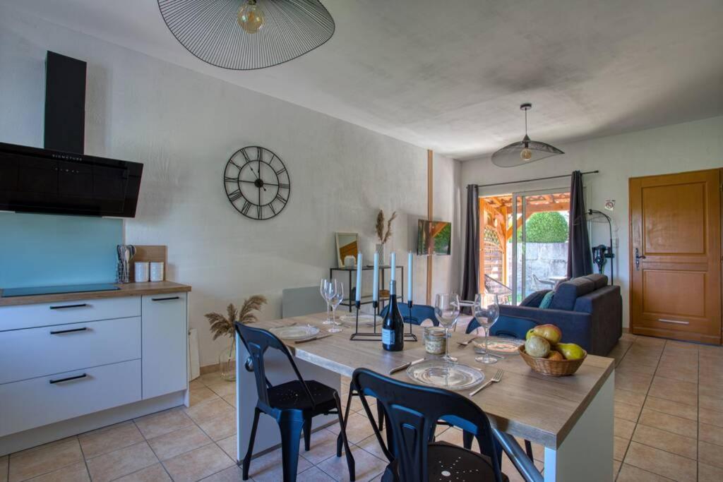 Sarlat - 24 - L'Appartement D'Euphe Avec Piscine Exteriör bild